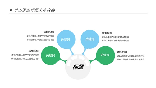 卡通口腔护理儿童牙齿牙龈健康PPT模板