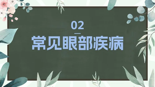 爱眼护眼科普主题教育PPT模板