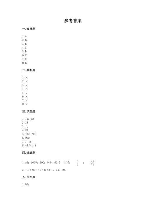 人教版六年级下册数学期末测试卷加解析答案.docx