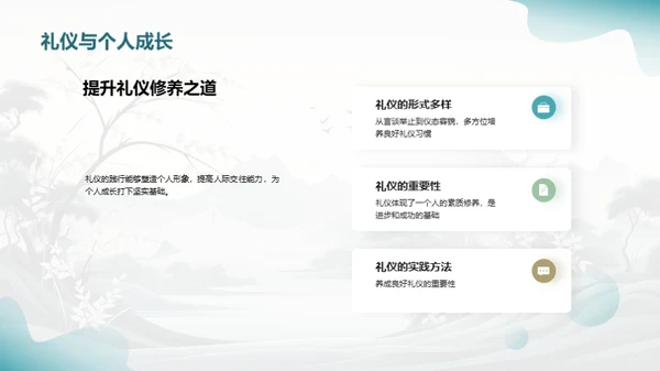 礼仪传统与现代应用