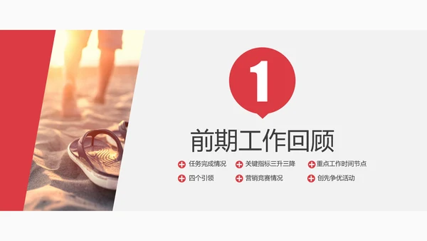 独行者企业工作计划PPT模板
