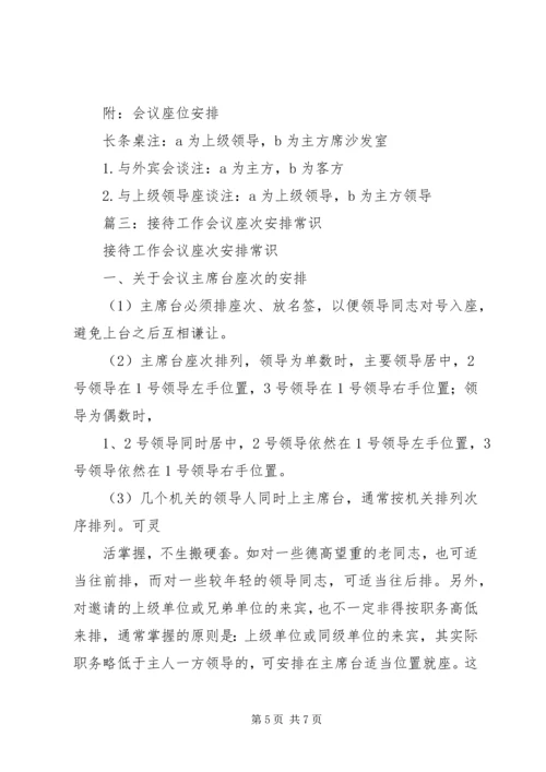 接待工作中座次安排.docx