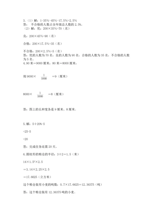 六年级小升初数学应用题50道精品（网校专用）.docx