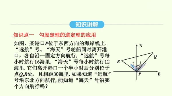 17.2.2勾股定理的逆定理的应用课件（共34张PPT） 2025年春人教版数学八年级下册