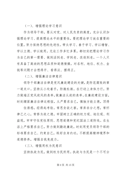 学习廉政准则自查报告.docx