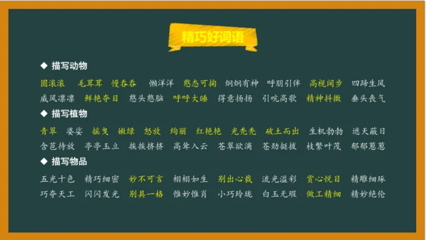 统编版语文五年级上册 第一单元习作： 我的心爱之物课件