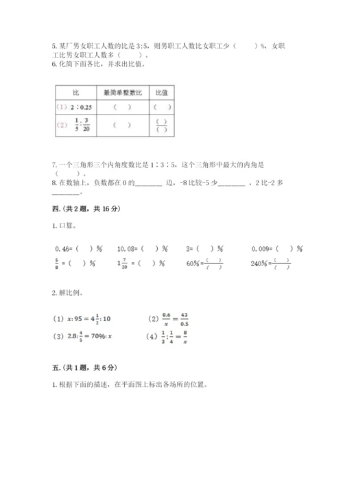 沪教版六年级数学下学期期末测试题【考点精练】.docx