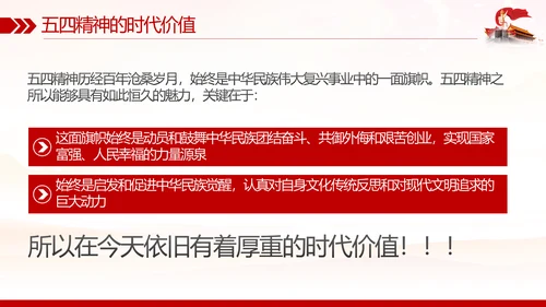 弘扬五四精神做新时代合格团员PPT模板