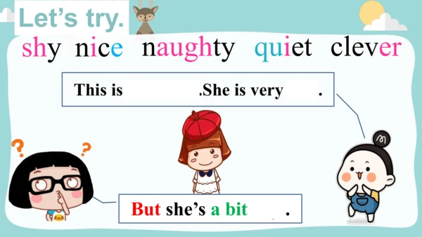 Module1Unit 1 She is very nice.描述人物性格课件(共38张PPT)