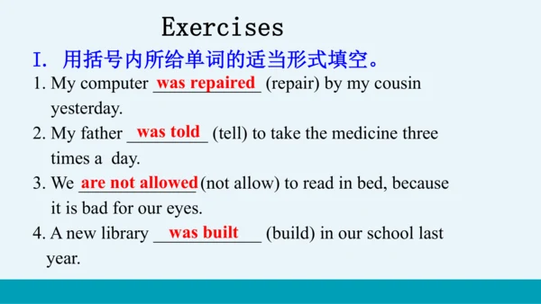 【轻松备课】外研版初中英语九年级上Module 8 Unit 3教学课件