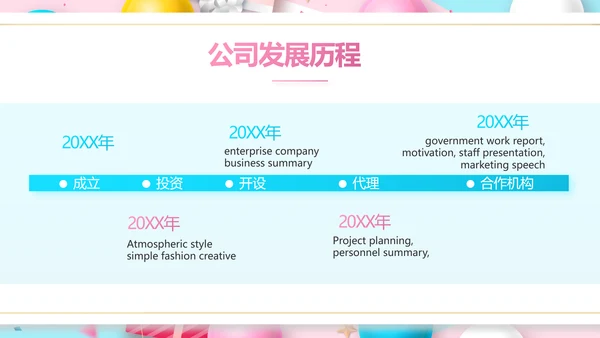 粉色唯美超市促销活动促销策划动态PPT模板