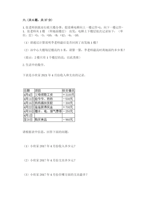 西师大版数学小升初模拟试卷附参考答案【预热题】.docx