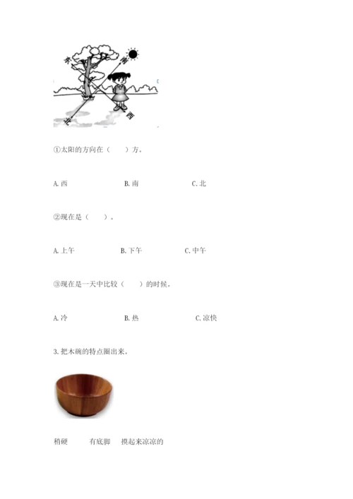 教科版科学二年级上册《期末测试卷》（真题汇编）.docx