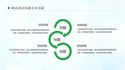 美丽中国绿色城市低碳环保节能PPT模板