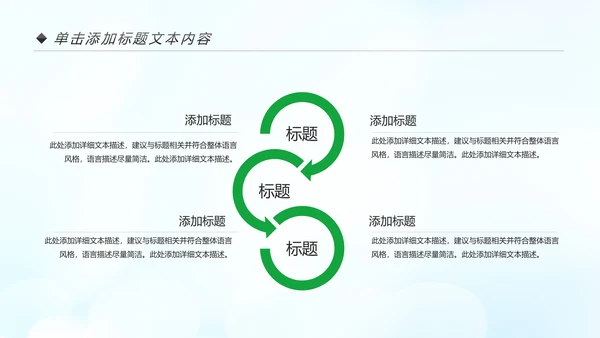 美丽中国绿色城市低碳环保节能PPT模板
