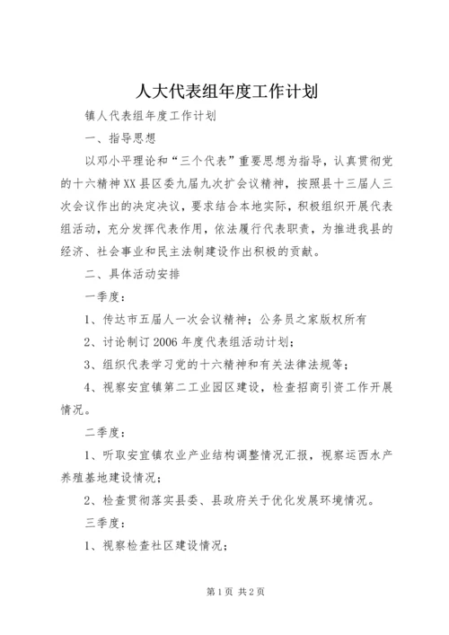 人大代表组年度工作计划.docx