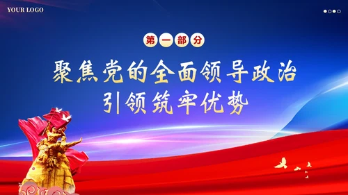 企业党建引领企业党课PPT课件
