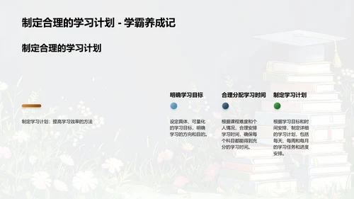 新学期学习规划报告PPT模板