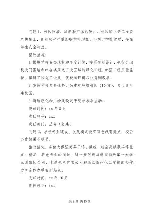 领导班子整改方案20XX年.docx