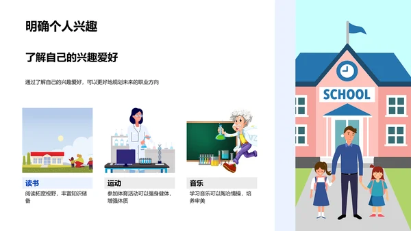 初中新学期导向PPT模板
