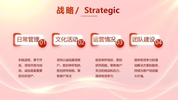 红色励志征途漫漫年度工作计划PPT