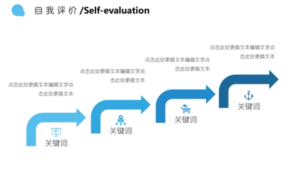 数码科技述职报告通用PPT模板