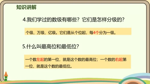 人教版数学四年级上册1.11 整理和复习课件(共27张PPT)