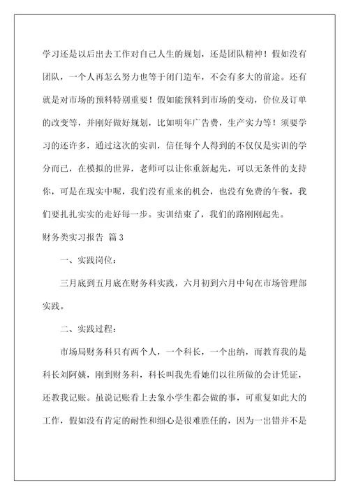2022财务类实习报告 32