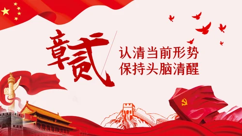 全面从严治党党风廉政建设专题党课PPT模板