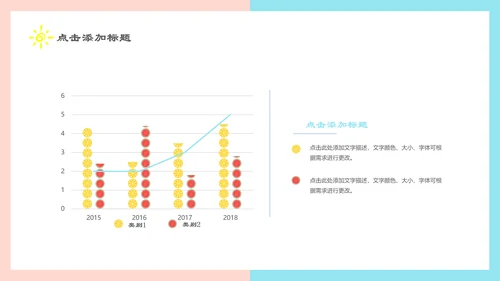 夏季清爽西瓜年中总结汇报通用PPT模板
