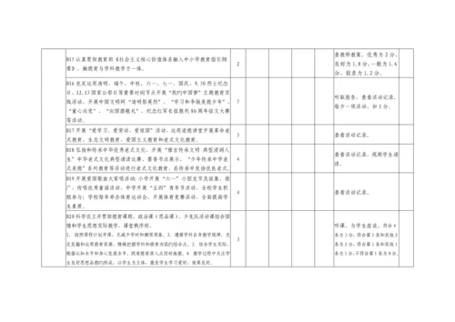 文明校园标准和考核指标.docx