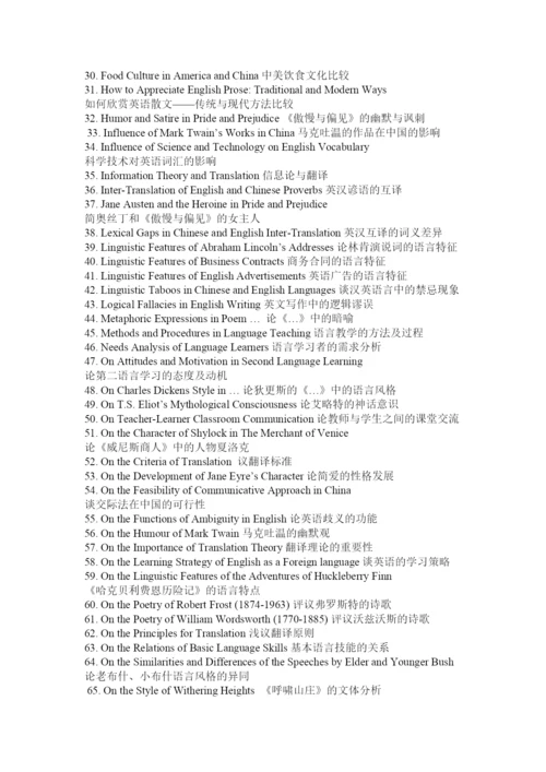 【精编】英语专业毕业论文跨文化交际方向.docx