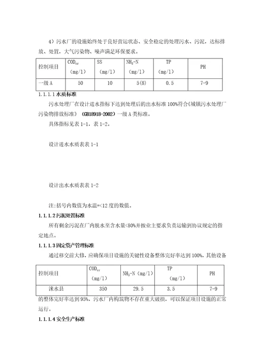 运营管理和移交回转方案