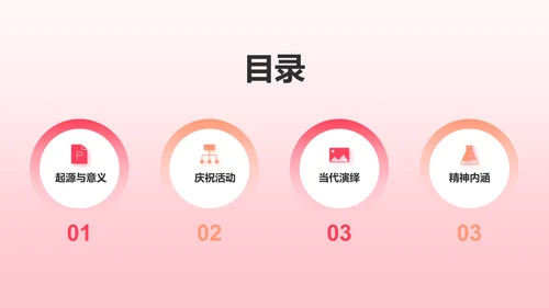 粉色插画爱之守护神情人节PPT模板