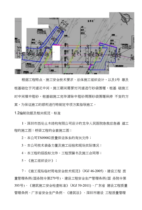 人民医院急救应急通道工程河道围堰专项方案