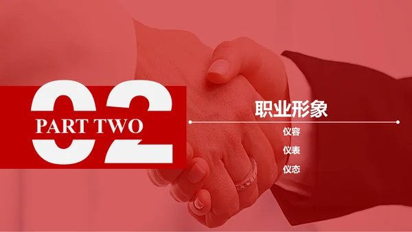 实用员工入职商务礼议培训PPT