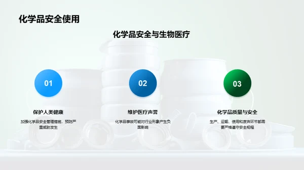 3D风生物医疗教学课件PPT模板