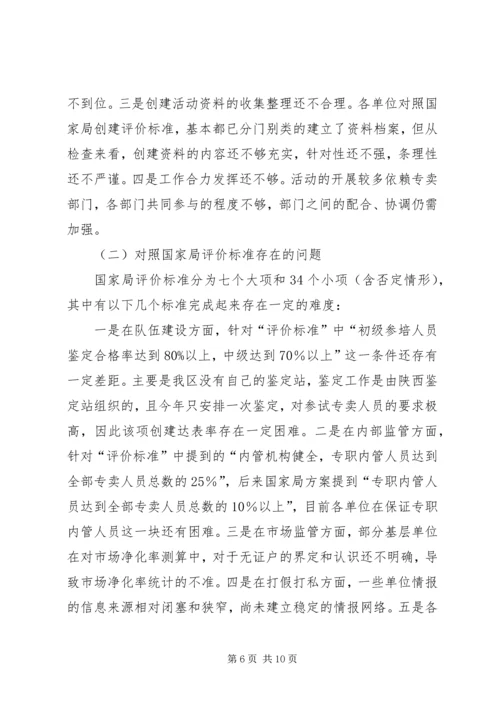 各县市创建优秀县级烟草专卖局活动调研报告.docx