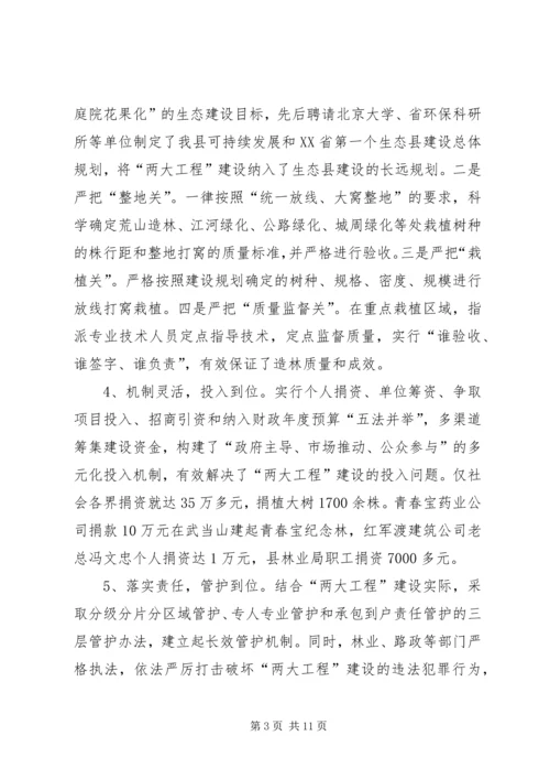 副县长在全县城周绿化和绿色通道建设工作会议上的讲话.docx