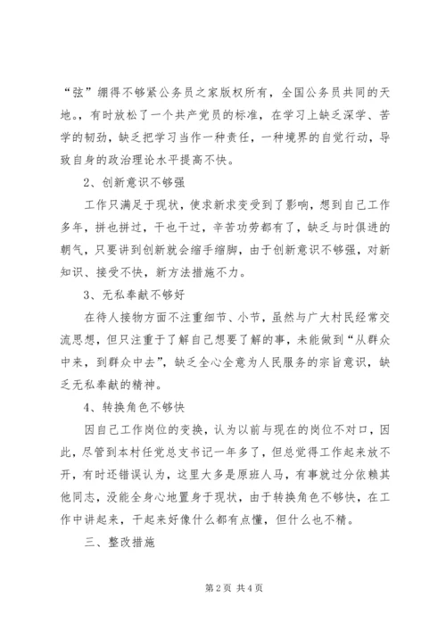 学习党章的个人整改措施.docx