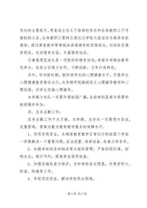 新学年工作会议议程安排.docx