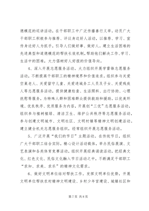 在创建精神文明单位动员大会上的讲话2.docx