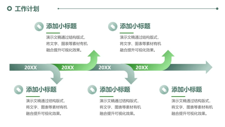商务风通用工作总结汇报模板