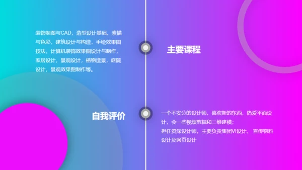 视觉设计师个人简历自我介绍通用PPT模板