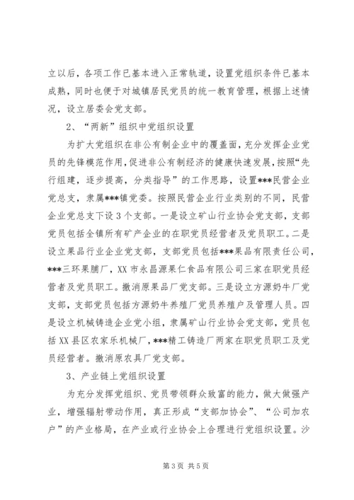 镇基层党组织合理设置实施方案 (4).docx