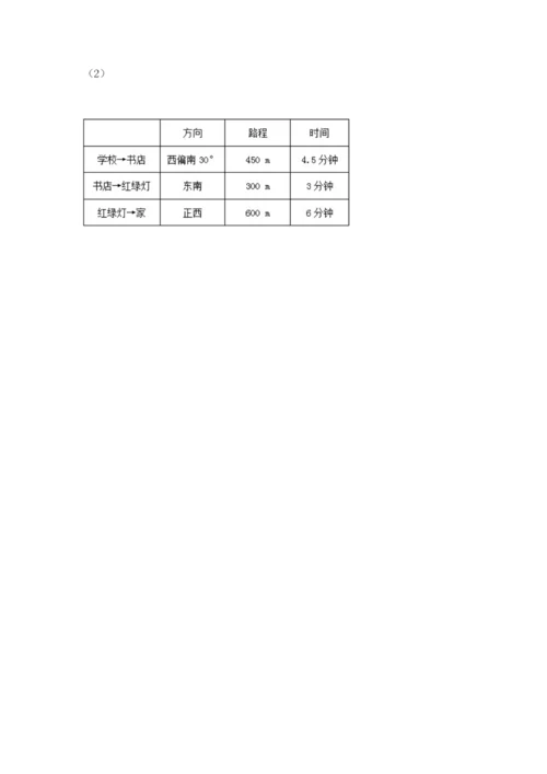 小学数学六年级上册期末考试试卷附参考答案（达标题）.docx