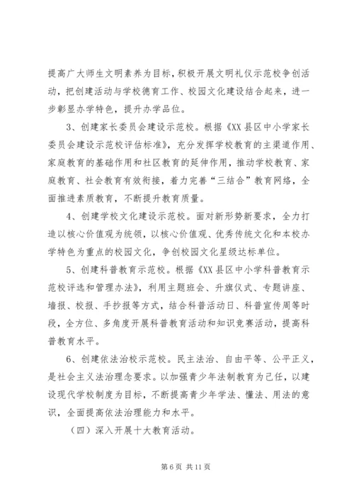 龙门小学创建文明城市实施方案 (4).docx