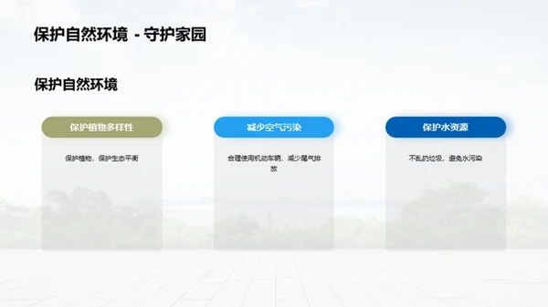 环保，由我出发