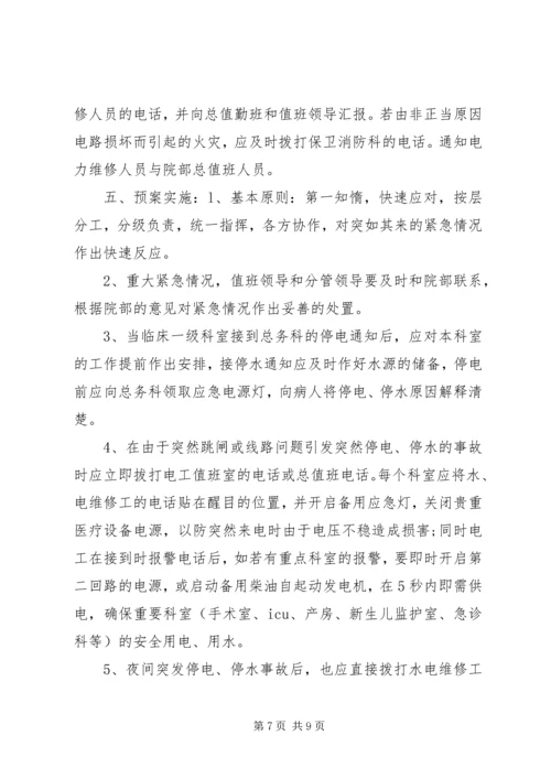 停水停电工作程序.docx