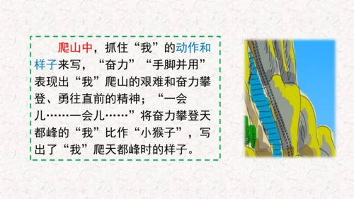 第17课《爬天都峰》课件